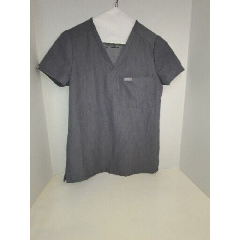 FIGS Technical Collection Scrub Top Gray Women's Size XXS - Picture 2 of 9
